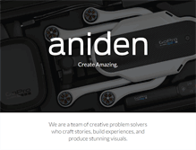 Tablet Screenshot of aniden.com